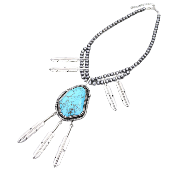 FEATHER QUEEN NECKLACE