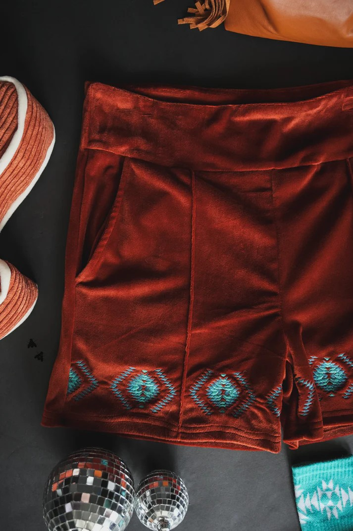 QUEENSMAN MESA SHORTS - RUST